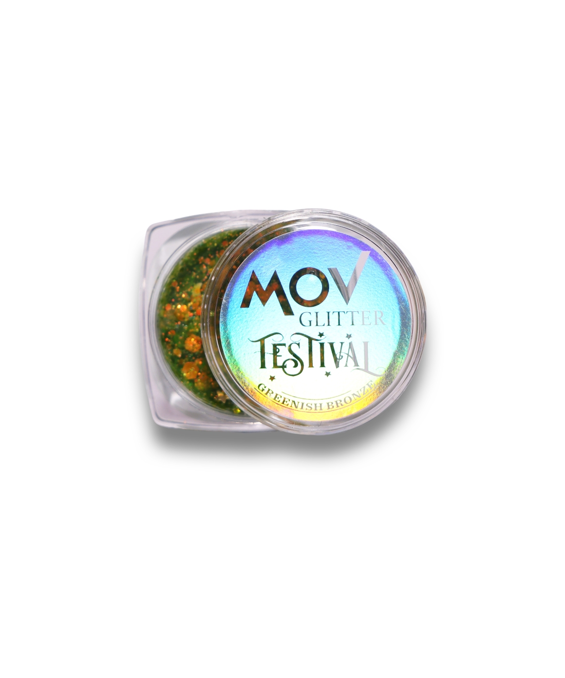 MOV Glitter Greenish Bronze