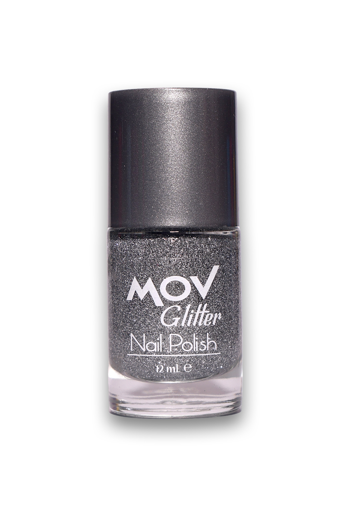 Glitter Glitter Nail Polish Gray